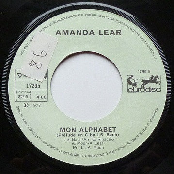 Amanda Lear : Tomorrow (7", Single)