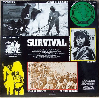 Bob Marley & The Wailers : Survival (LP, Album)