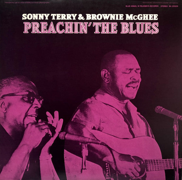 Sonny Terry & Brownie McGhee : Preachin' The Blues (LP, Album)