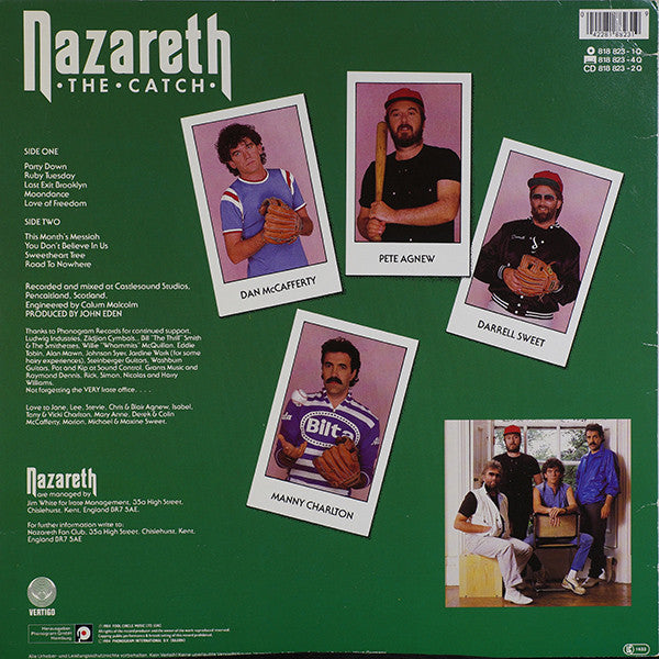 Nazareth (2) : The Catch (LP, Album)