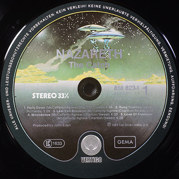 Nazareth (2) : The Catch (LP, Album)