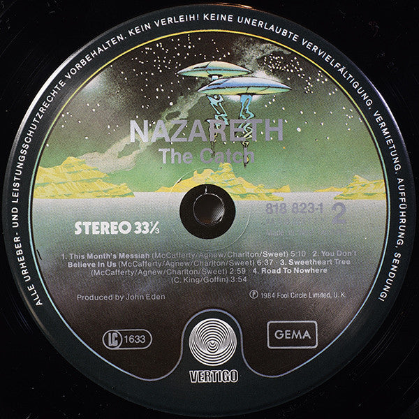 Nazareth (2) : The Catch (LP, Album)