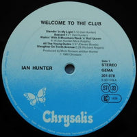 Ian Hunter : Welcome To The Club - Live (2xLP, Album, RE, Gat)