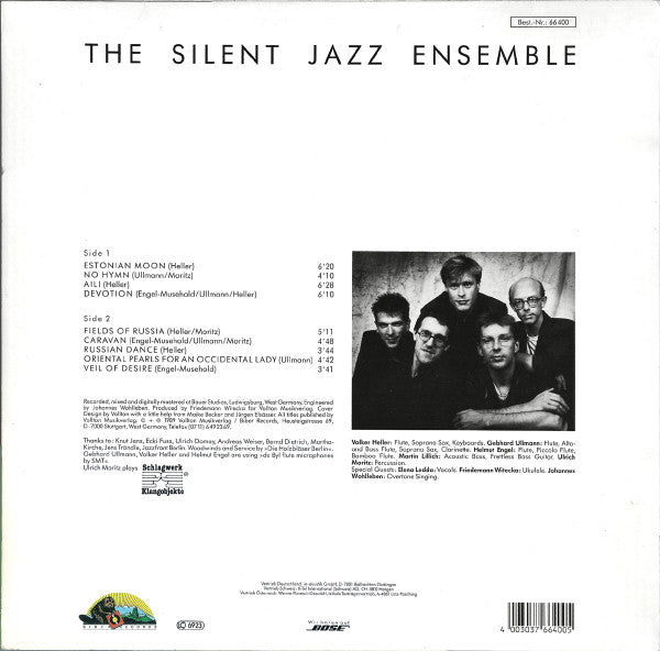 The Silent Jazz Ensemble : The Silent Jazz Ensemble (LP, Album)