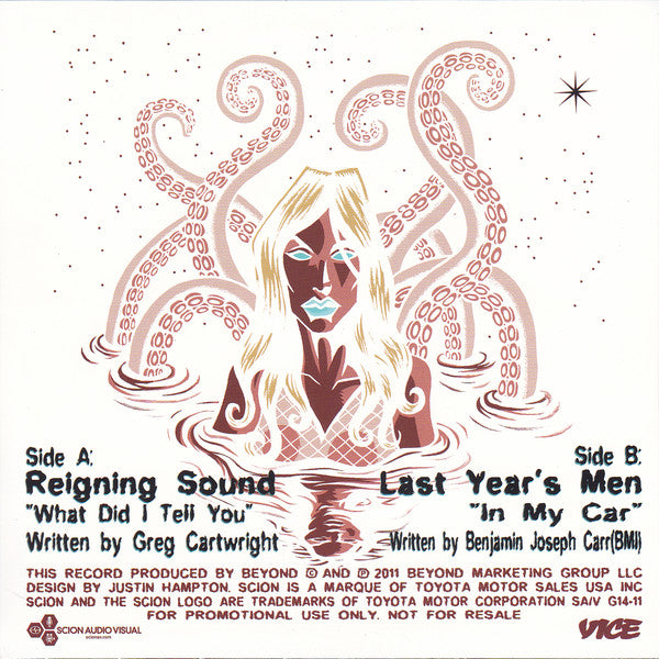 Reigning Sound / Last Year's Men : What Did I Tell You / In My Car (7", Promo)