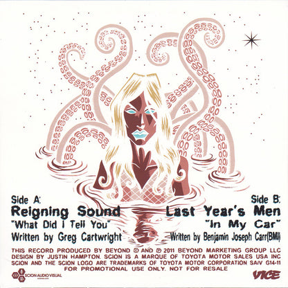 Reigning Sound / Last Year's Men : What Did I Tell You / In My Car (7", Promo)