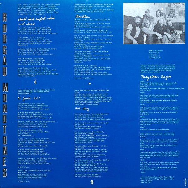 Rodgau Monotones : Fluchtpunkt Dudenhofen (LP, Album, RE)