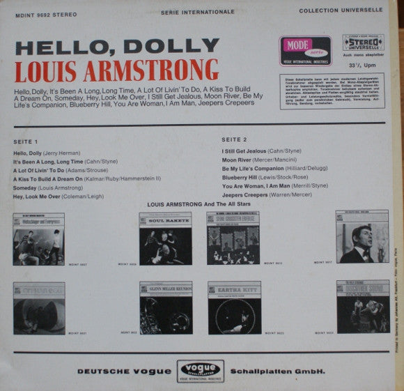 Louis Armstrong : Hello, Dolly (LP)