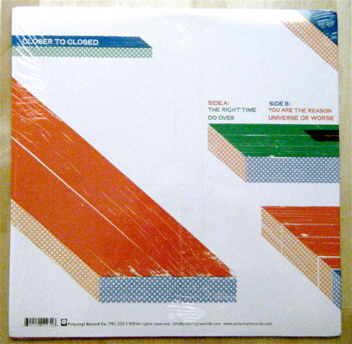 Braid : Closer To Closed (12", EP, Whi)