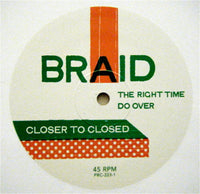 Braid : Closer To Closed (12", EP, Whi)