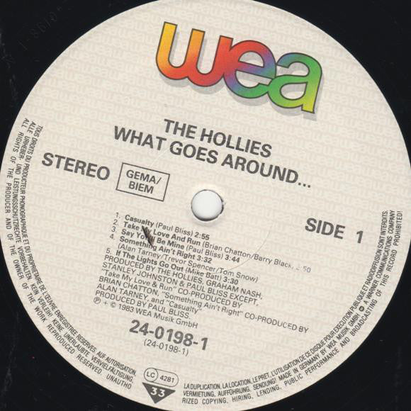 The Hollies : What Goes Around... (LP, Album)
