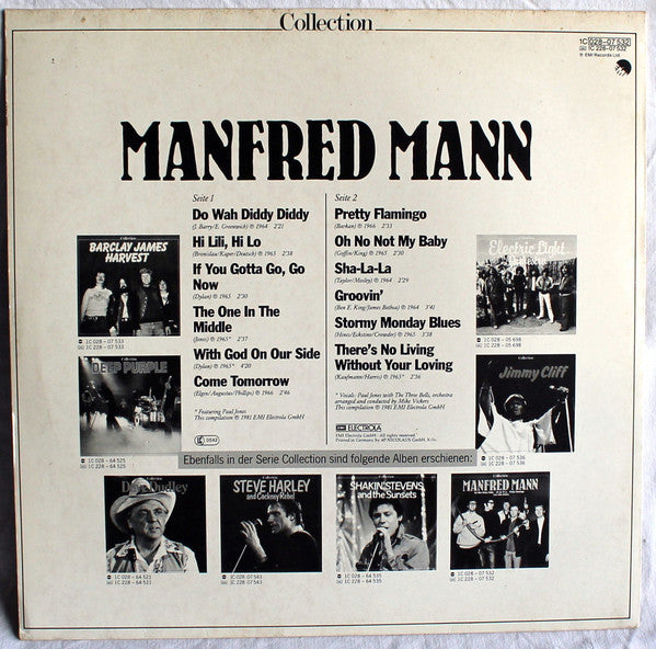 Manfred Mann : Collection (LP, Comp)