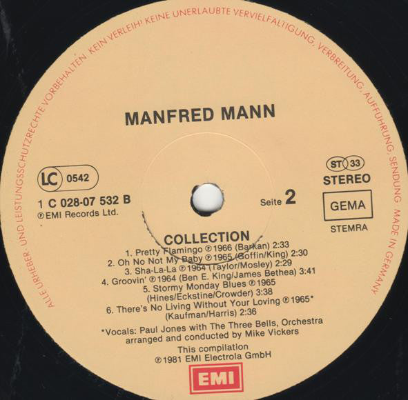Manfred Mann : Collection (LP, Comp)
