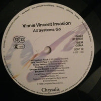 Vinnie Vincent Invasion : All Systems Go (LP, Album)