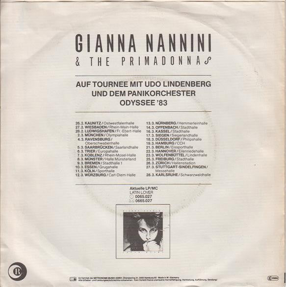 Gianna Nannini : Primadonna (New Mix) (7", Single)