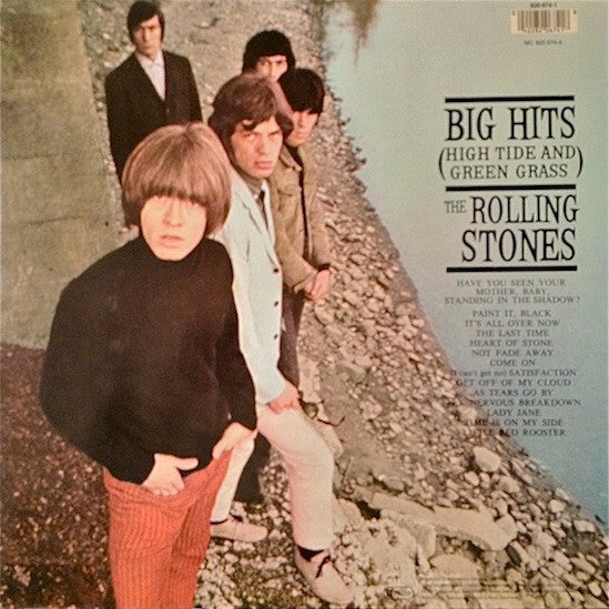 The Rolling Stones : Big Hits [High Tide And Green Grass] (LP, Comp, RE)