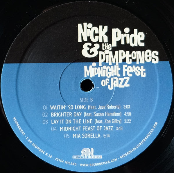 Nick Pride & The Pimptones : Midnight Feast Of Jazz (LP, Album)