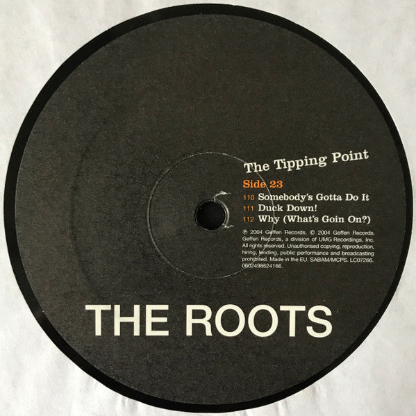 The Roots : The Tipping Point (2xLP, Album)