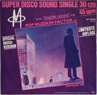 M (2) : Pop Muzik / M Factor (Special Disco-Version) (12", Maxi, Ltd)