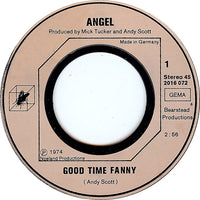 Angel (37) : Good Time Fanny (7", Single)