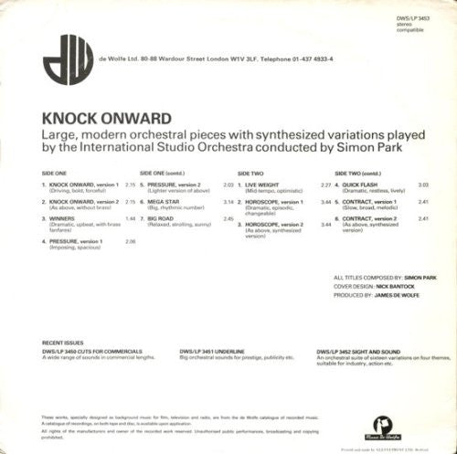 The International Studio Orchestra : Knock Onward (LP)