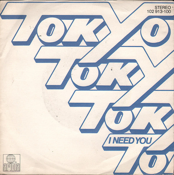 Tokyo (4) : Tokyo (7", Single)