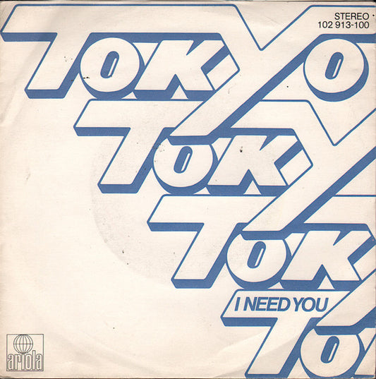 Tokyo (4) : Tokyo (7", Single)