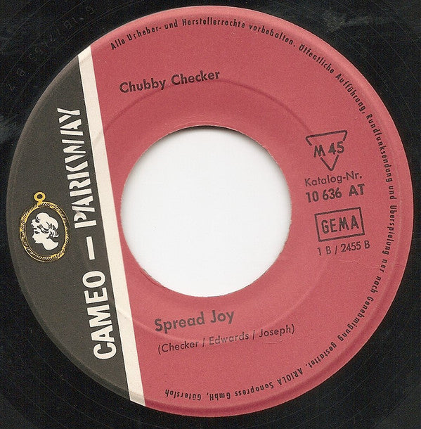 Chubby Checker : Hey, Bobba Needle / Spread Joy (7", Single, Mono)