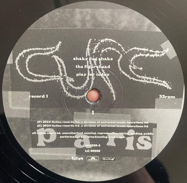 The Cure : Paris (2xLP, Album, RE, RM)