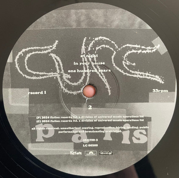 The Cure : Paris (2xLP, Album, RE, RM)