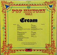 Cream (2) : Pop History Vol. 1 (2xLP, Comp, Gat)