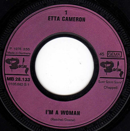 Etta Cameron : I'm A Woman (7", Single)