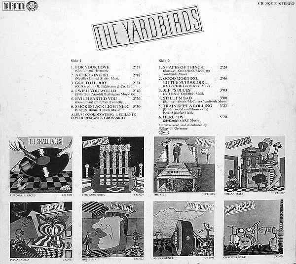 The Yardbirds : The Yardbirds (LP, Comp)