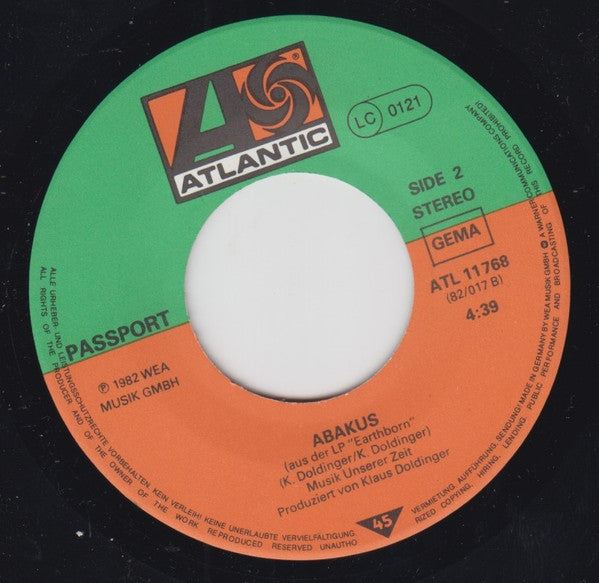 Passport (2) : New Moon (7", Single, Lar)