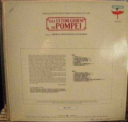 Angelo Francesco Lavagnino : Gli Ultimi Giorni Di Pompei (LP, Ltd, Num)