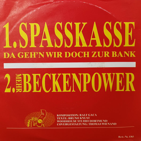 Starski & Matsch : Spasskasse / Mehr Beckenpower (7")