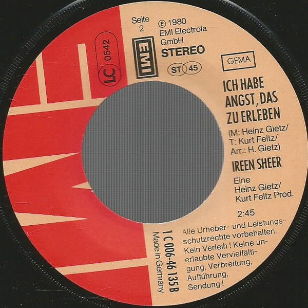 Ireen Sheer : Xanadu (7", Single)