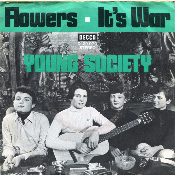Young Society : Flowers / It's War (7", Single)