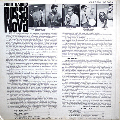 Eddie Harris : Bossa Nova (LP, Album, Mon)