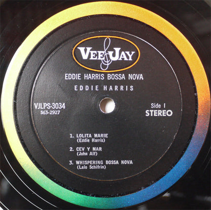 Eddie Harris : Bossa Nova (LP, Album, Mon)