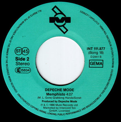 Depeche Mode : Enjoy The Silence (7", Single)