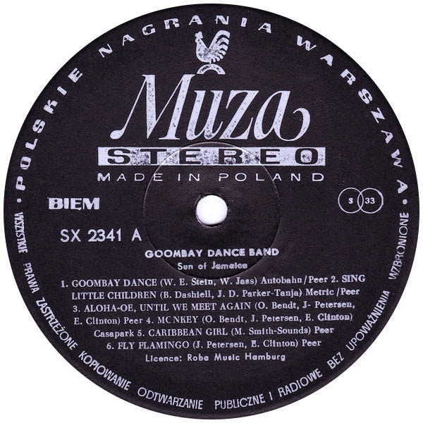Goombay Dance Band : Sun Of Jamaica (LP, Album, Bla)