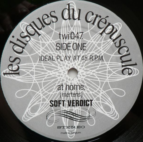 Soft Verdict : At Home / Not At Home (12")