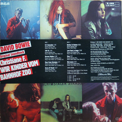 David Bowie : Christiane F. Wir Kinder Vom Bahnhof Zoo (Original Soundtrack) (LP, Comp)