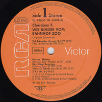 David Bowie : Christiane F. Wir Kinder Vom Bahnhof Zoo (Original Soundtrack) (LP, Comp)