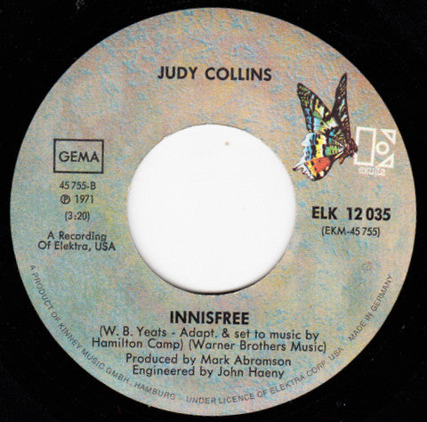 Judy Collins : Open The Door (Song For Judith) (7", Single)