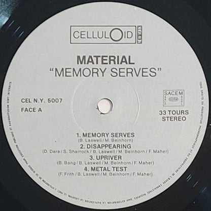 Material : Memory Serves (LP, Album, RE)