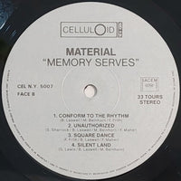 Material : Memory Serves (LP, Album, RE)