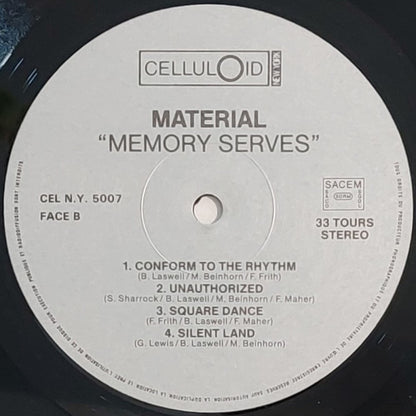 Material : Memory Serves (LP, Album, RE)