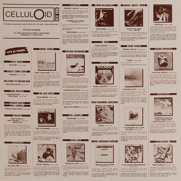 Material : Memory Serves (LP, Album, RE)